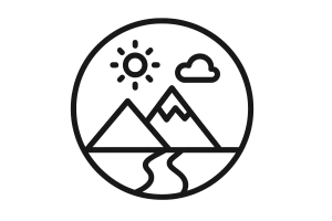 Icon für Tourismus-Webdesign