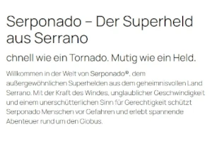 KI Geschichte zum Serponado